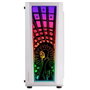 Mars Gaming Mc - Art Atx Boîtier PC Semitorre ATX avec Fenêtre en Verre Trempé RGB USB 3.0