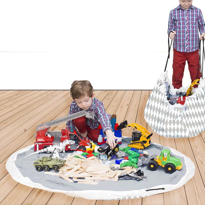 Home Deco Kids Tapis de jeu avec sac de rangement inclus