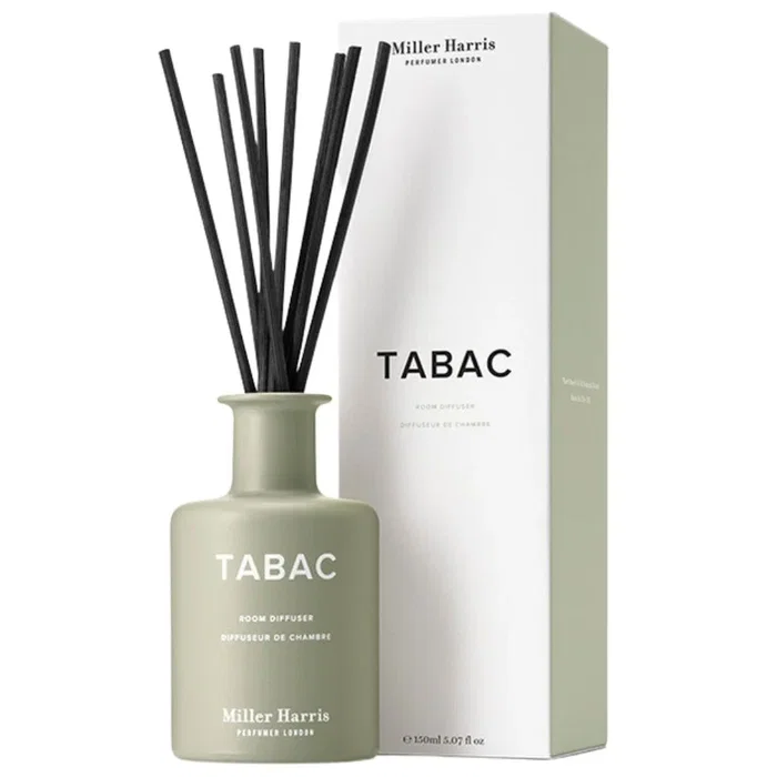 Miller Harris Diffuseur de parfum à roseaux Tabac et Bâton Miller Harris Diffuseur de parfum à roseaux Tabac et Bâton
