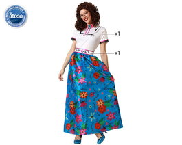 Déguisement pour Adultes Bleu Colombia