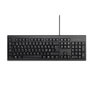 Kensington KB100 EQ Clavier filaire USB AZERTY Français - Membrane étanche, 60% de plastique recyclé, pour bureau et usage intensif