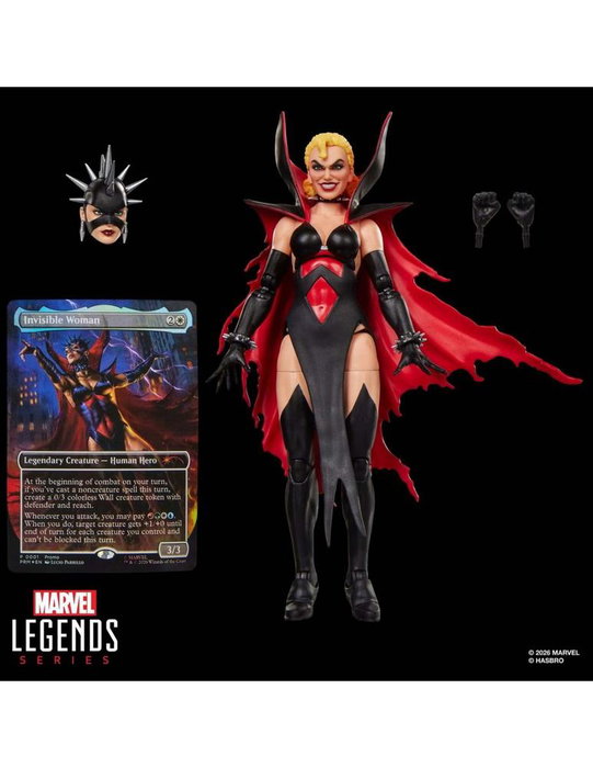Hasbro Marvel Legends Series x Magic: The Gathering Malice (Sue Storm) Hasbro Marvel Legends Series x Magic: The Gathering Malice (Sue Storm)