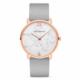 Paul Hewitt M-R-M-31S - Montre analogique femme rose et gris