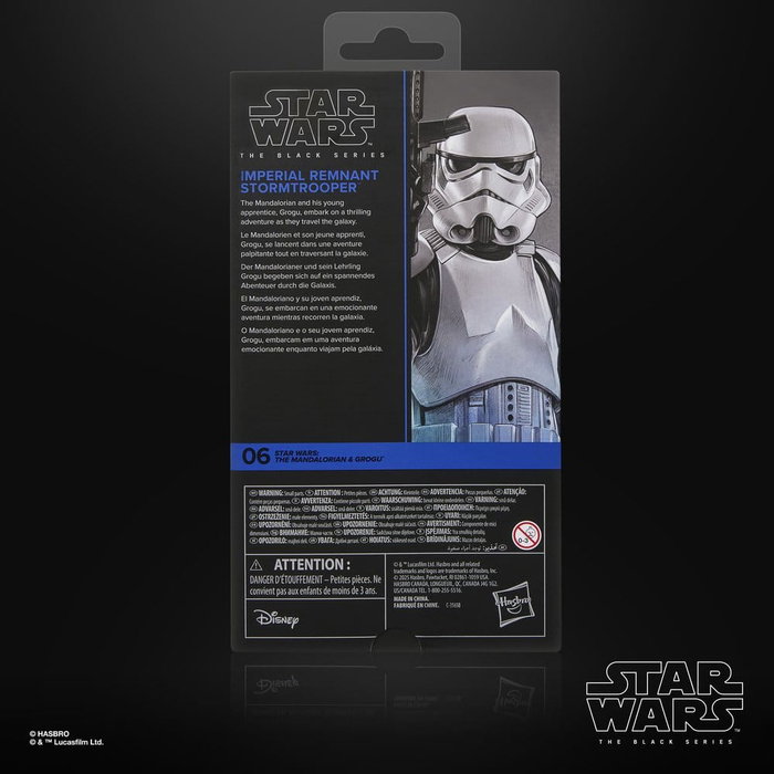 Star Wars: The Mandalorian & Grogu Black Series figurine Imperial Remnant Stormtrooper 15 cm Star Wars: The Mandalorian & Grogu Black Series figurine Imperial Remnant Stormtrooper 15 cm