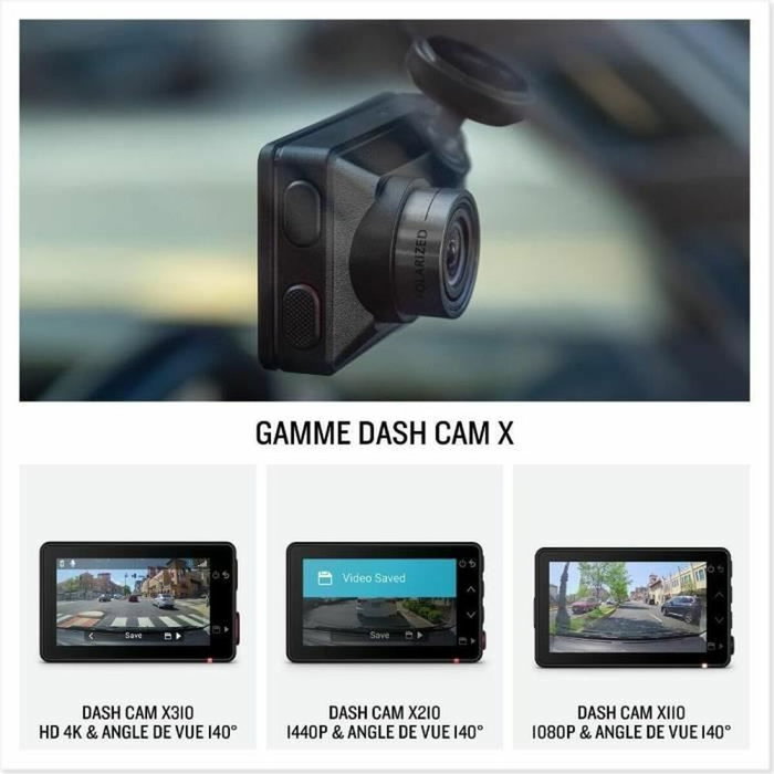 Garmin Dash Cam X310 4K Noir