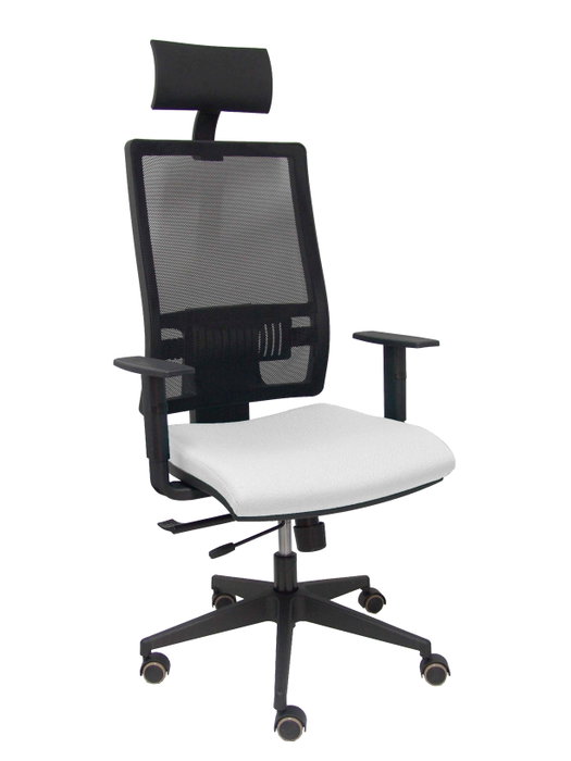 Piqueras y Crespo Chaise de Bureau Horna Blanc et Noir Piqueras y Crespo Chaise de Bureau Horna Blanc et Noir