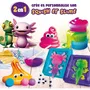 Lisciani Giochi Kit Scientifique SLUMI SCIENCE - Squish et Slime, Composants Variés, Recettes Illustrées, Expériences sur les Polymères, Jouet Éducatif 8+