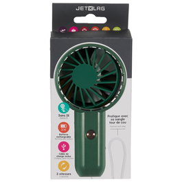 Jet Lag Ventilateur rechargeable avec cordon pour le cou