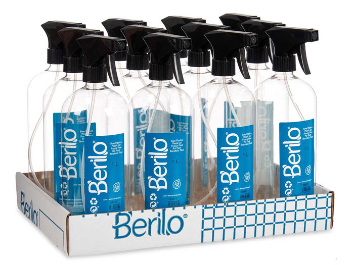 BERILO Bote Rociador Plastico 1000ml BERILO Bote Rociador Plastico 1000ml