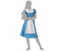 atosa Déguisement Princesse Bleue avec Robe et Tablier pour Fille