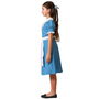 Déguisement Princesse Azur, Robe de Fille avec Tablier pour Enfant - Taille 7-9 Ans
