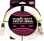 Ernie Ball Câble Microphone Classic XLR-XLR Blanc 6 m