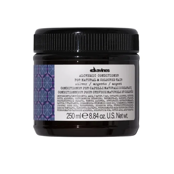 Davines Alchemic Silver Après-shampooing pour couleur de cheveux Davines Alchemic Silver Après-shampooing pour couleur de cheveux