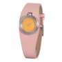 Calvin Klein K16131-58 - Montre pour femme avec bracelet rose et cadran orange