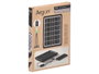Argon Plaque Solaire Portable 8W USB Monocristalline Noir 28x2.5x19 cm (Set de 6)