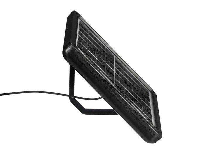 Argon Plaque Solaire Portable 8W USB Monocristalline Noir 28x2.5x19 cm (Set de 6)