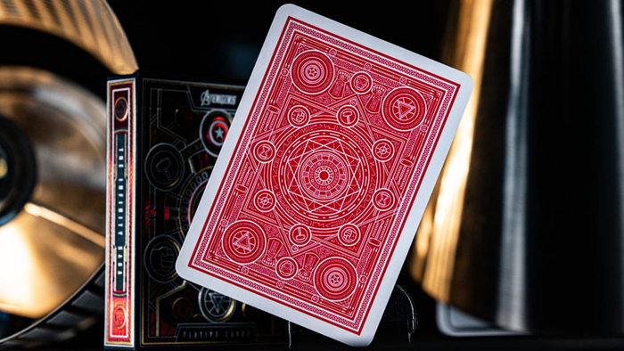 Avengers - The Infinity Saga jeu de cartes à jouer Red Version