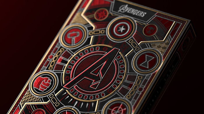 Avengers - The Infinity Saga jeu de cartes à jouer Red Version
