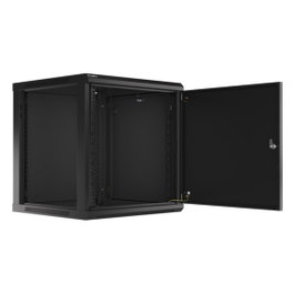 Lanberg Baie Mural Rack 19 Pouces 12U Armoire de Serveur Acier Noir