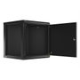Lanberg Baie Mural Rack 19 Pouces 12U Armoire de Serveur Acier Noir