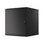 Lanberg Baie Mural Rack 19 Pouces 12U Armoire de Serveur Acier Noir