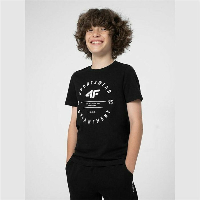 T shirt à manches courtes Enfant 4F M294 Noir