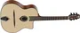 LAG Guitare Acoustique Gypsy Swing SL-200 Naturelle, Tapa Massif Épicéa, Palissandre, Format Petite Bouche