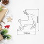 Bambasy Reno colgante de navidad LED 3xAAA