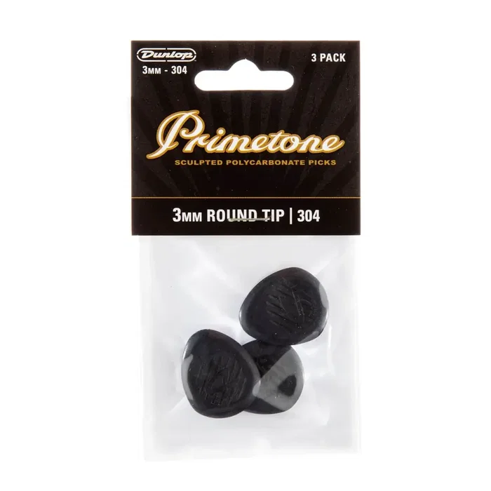Dunlop Primetone Classic Round Tip 3,0 mm (Pack de 3)
