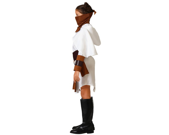 Déguisement Galaxia Fille Blanc avec Ceinture et Accessoires - Thème Univers - Taille 3-4 Ans Déguisement Galaxia Fille Blanc avec Ceinture et Accessoires - Thème Univers - Taille 3-4 Ans