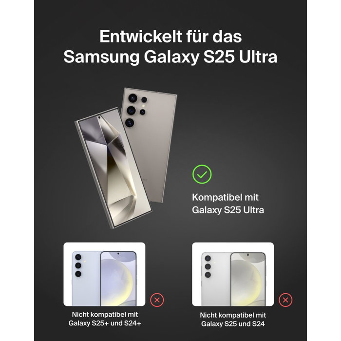 Belkin ScreenForce InvisiGlass pour Samsung Galaxy S25 Ultra Belkin ScreenForce InvisiGlass pour Samsung Galaxy S25 Ultra