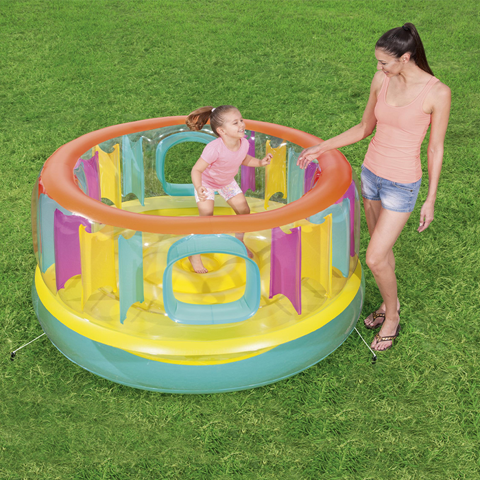 Bestway 52262 Saltador Gonflable pour Enfants 180x86 cm +3 Ans Intérieur et Jardin