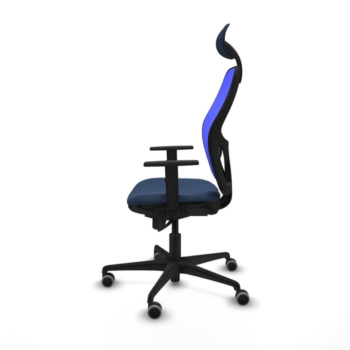Piqueras y Crespo Chaise de Bureau avec Appui-tête 1D036G1 Bleu marine Piqueras y Crespo Chaise de Bureau avec Appui-tête 1D036G1 Bleu marine