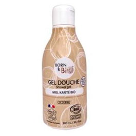 BORN TO BIO Gel de douche miel de karité 300ml BIO