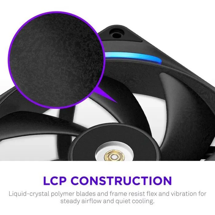 Nzxt F280X Core Ventilateur PC RGB Noir 280 mm Cadre Unique (RF-U28PN-B1) Roulement FDB 2400-3100 trs/min Nzxt F280X Core Ventilateur PC RGB Noir 280 mm Cadre Unique (RF-U28PN-B1) Roulement FDB 2400-3100 trs/min