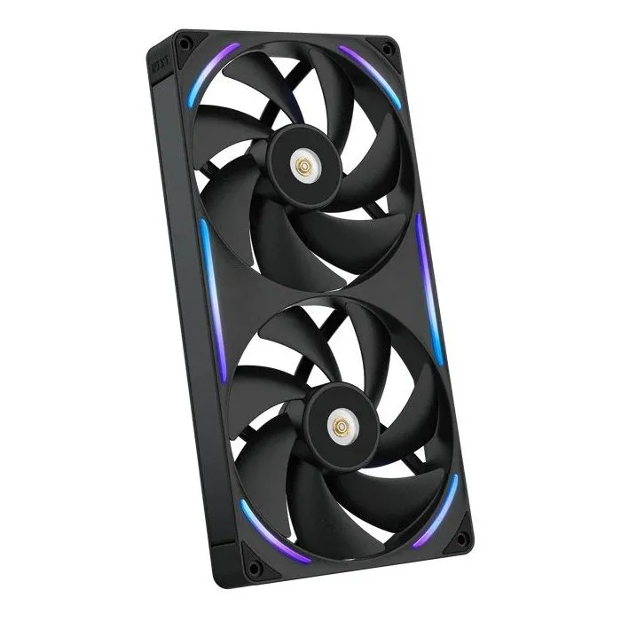 Nzxt F280X Core Ventilateur PC RGB Noir 280 mm Cadre Unique (RF-U28PN-B1) Roulement FDB 2400-3100 trs/min Nzxt F280X Core Ventilateur PC RGB Noir 280 mm Cadre Unique (RF-U28PN-B1) Roulement FDB 2400-3100 trs/min