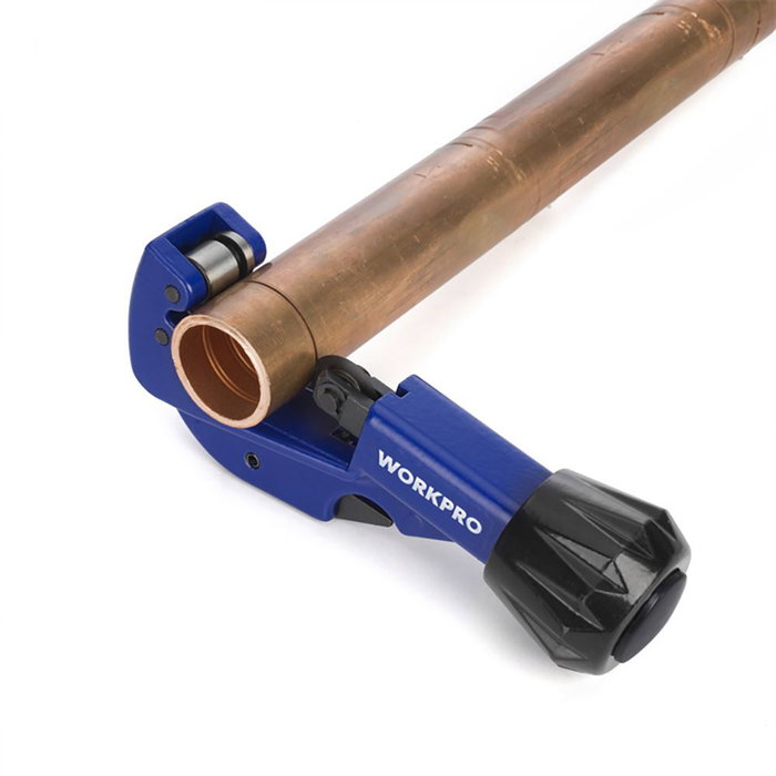 Workpro Cortatubos 3-32 mm (1/8" - 1 1/4") pour cuivre et aluminium, bleu Workpro Cortatubos 3-32 mm (1/8" - 1 1/4") pour cuivre et aluminium, bleu
