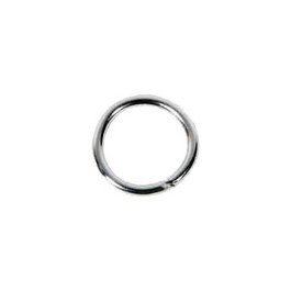Future Lot de 15 Anneaux Porte-clés 30 mm Nickel