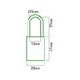 Edm Cadenas en laiton avec combinaison 28 mm
