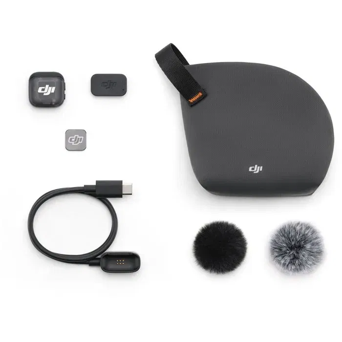 DJI Mic 3 - Émetteur micro sans fil compact et léger avec fixation magnétique et clip détachable pour audio professionnel DJI Mic 3 - Émetteur micro sans fil compact et léger avec fixation magnétique et clip détachable pour audio professionnel