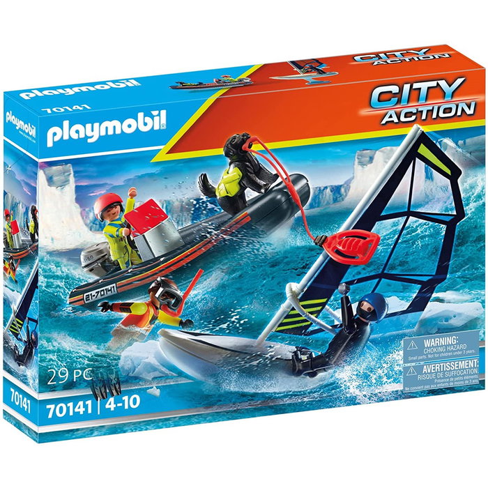 Playmobil Rescate Marítimo : Rescate Polar avec Bateau Playmobil Rescate Marítimo : Rescate Polar avec Bateau