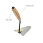 Wolfpack Linea Profesional Truelle manche bois 344 / 165 mm