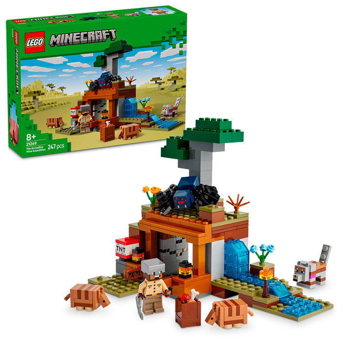 LEGO Minecraft 21269 L'expédition dans la mine du tatou LEGO Minecraft 21269 L'expédition dans la mine du tatou