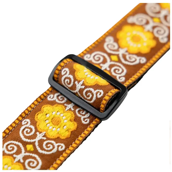 LEVYS Original Hootenanny Series Correa 2" - Motif Fleur Jaune LEVYS Original Hootenanny Series Correa 2" - Motif Fleur Jaune