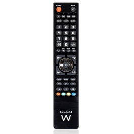 Ewent EW1570 Télécommande Universelle 4 en 1 Programmable avec Câble Micro USB pour TV, DTT, SAT, DVD, Blu-ray