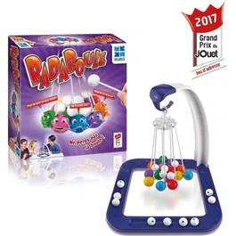 Megableu - Jeu de société Badaboule - Jeu d'adresse et de rapidité pour enfants à partir de 5 ans - Version française - Pour 2 à 4 joueurs