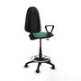PIQUERAS Y CRESPO Chaise de Bureau Vert émeraude Grande
