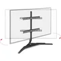 One For All Support TV sur pied pour meuble - Anthracite - 32-70''