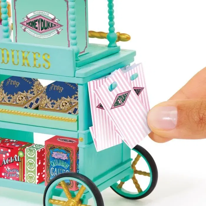MGA's Miniverse Make It Mini Harry Potter Playset Honeydukes - Réplique miniature de chariot Honeydukes, jeu de construction et collection