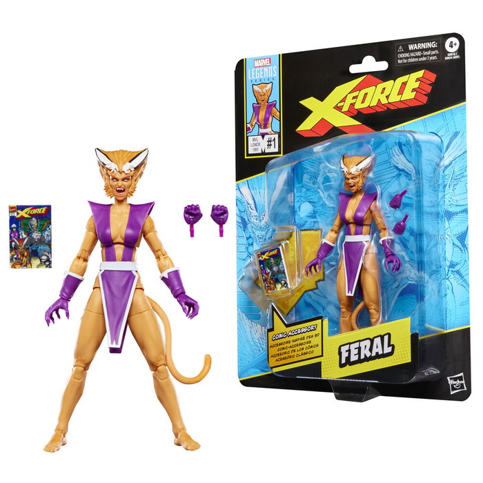 Hasbro Marvel Legends Feral X-Force 15cm